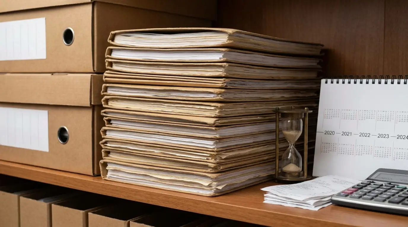 Aufbewahrungsfrist für Steuerunterlagen